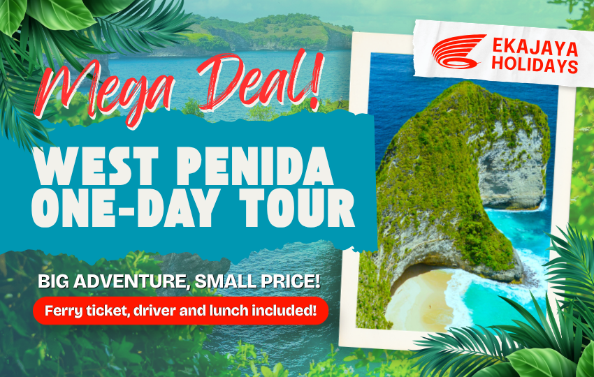 MEGA DEAL - One Day Tour to West Nusa Penida (For 2 Pax)